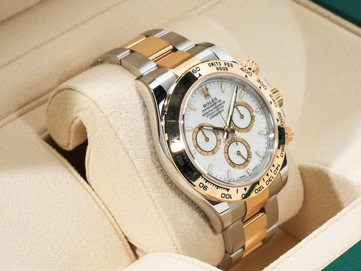 ロレックス デイトナ Ref.126503 ステンレススチール/イエローゴールド ホワイト文字盤