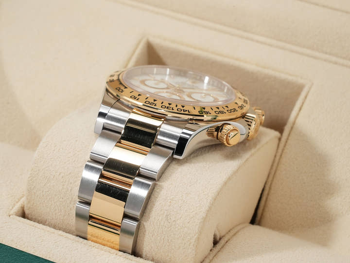 ロレックス デイトナ Ref.126503 ステンレススチール/イエローゴールド ホワイト文字盤