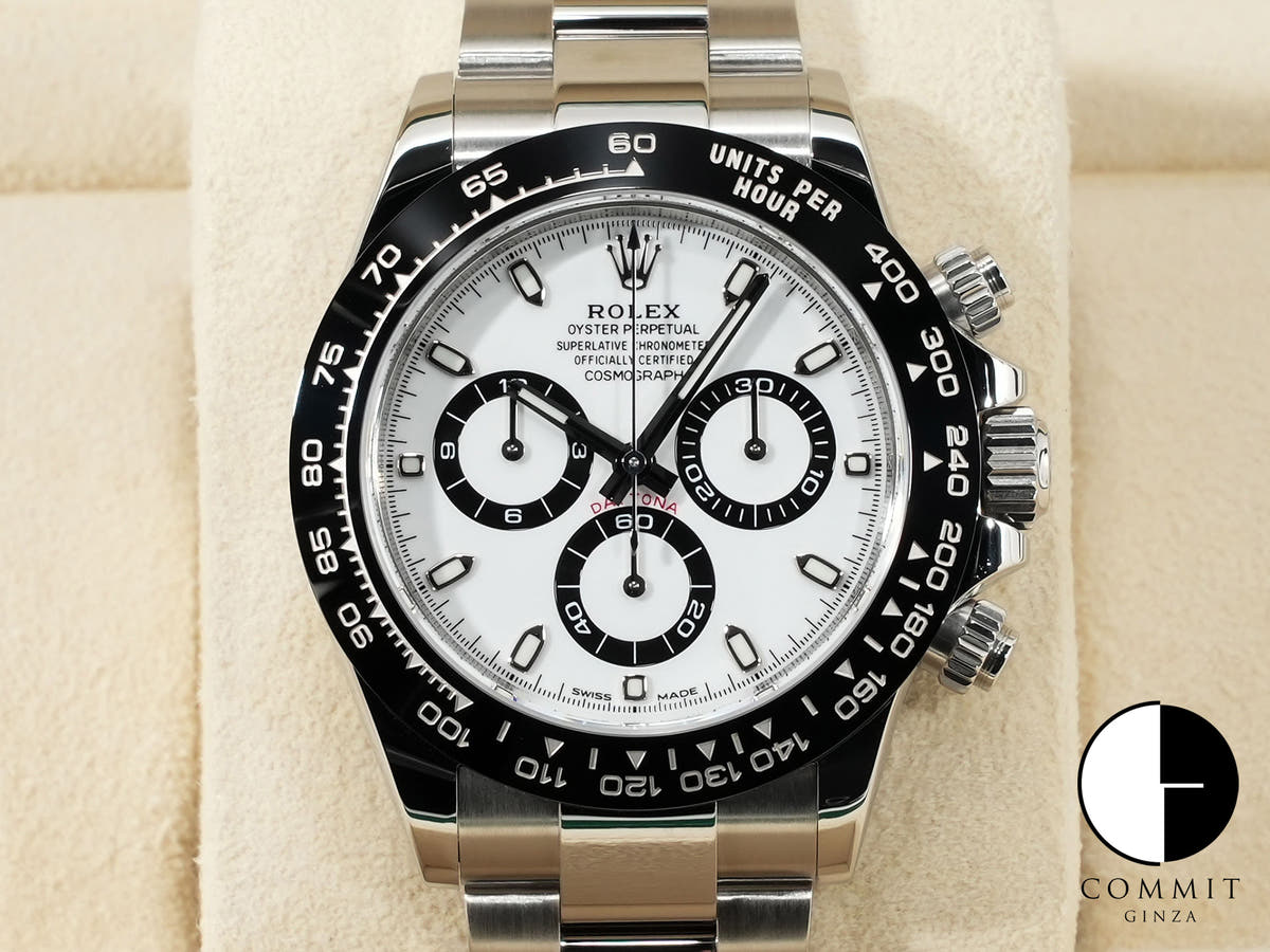 ロレックス デイトナ Ref.116500LN ステンレススチール ホワイト文字盤