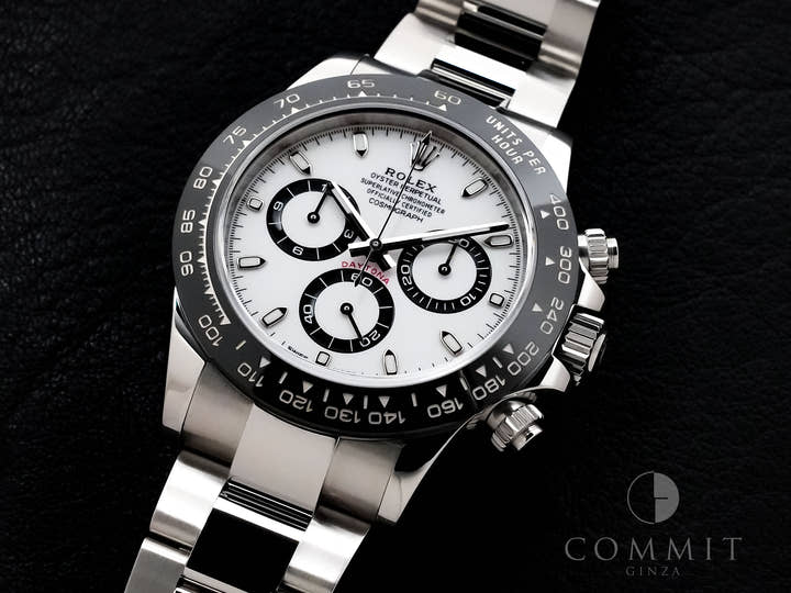 ロレックス デイトナ Ref.116500LN ステンレススチール ホワイト文字盤