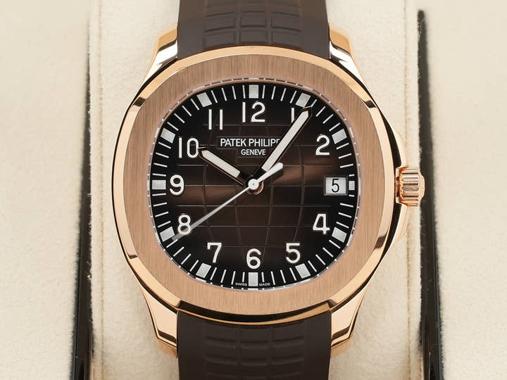 Patek Philippe Aquanaut Ref. 5167R-001 Rose Gold Brown Dial