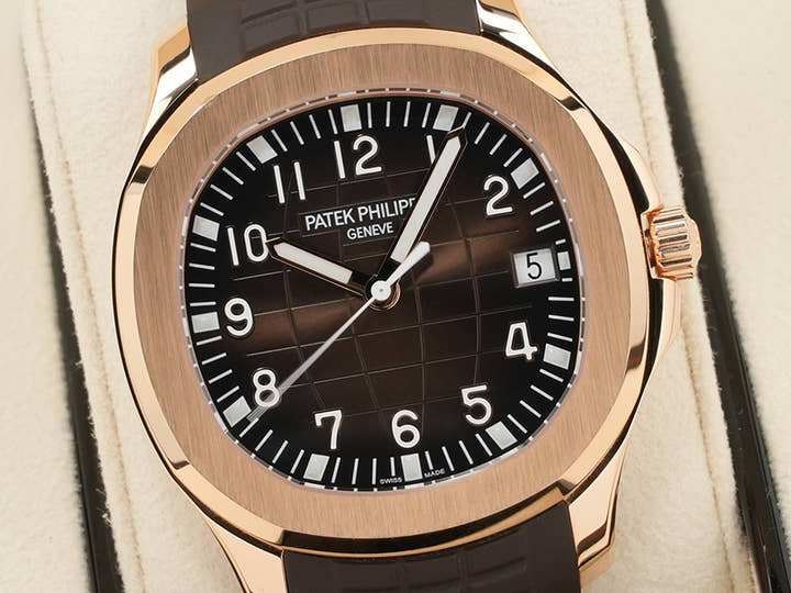 Patek Philippe Aquanaut Ref. 5167R-001 Rose Gold Brown Dial
