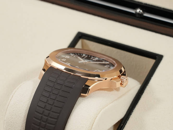 Patek Philippe Aquanaut Ref. 5167R-001 Rose Gold Brown Dial