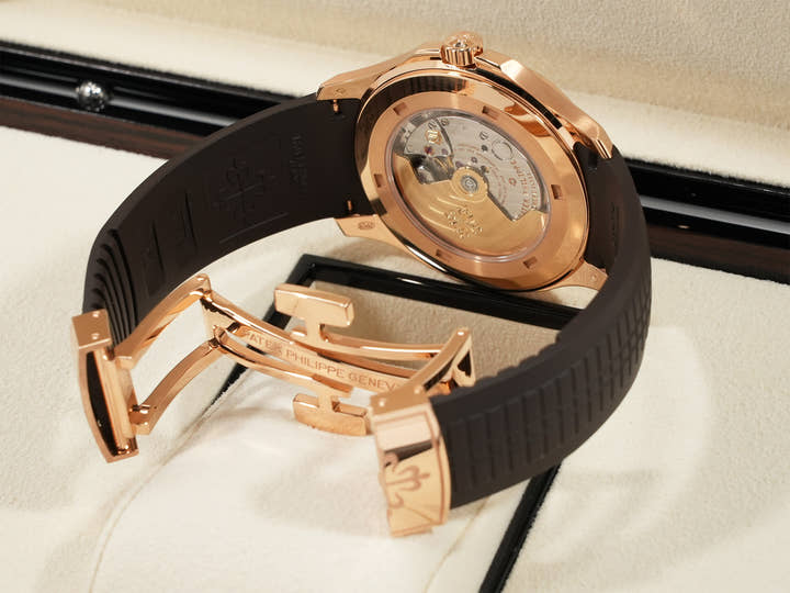 Patek Philippe Aquanaut Ref. 5167R-001 Rose Gold Brown Dial