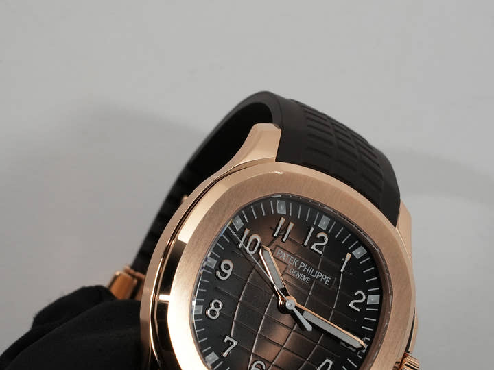 Patek Philippe Aquanaut Ref. 5167R-001 Rose Gold Brown Dial