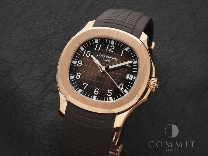 Patek Philippe Aquanaut Ref. 5167R-001 Rose Gold Brown Dial