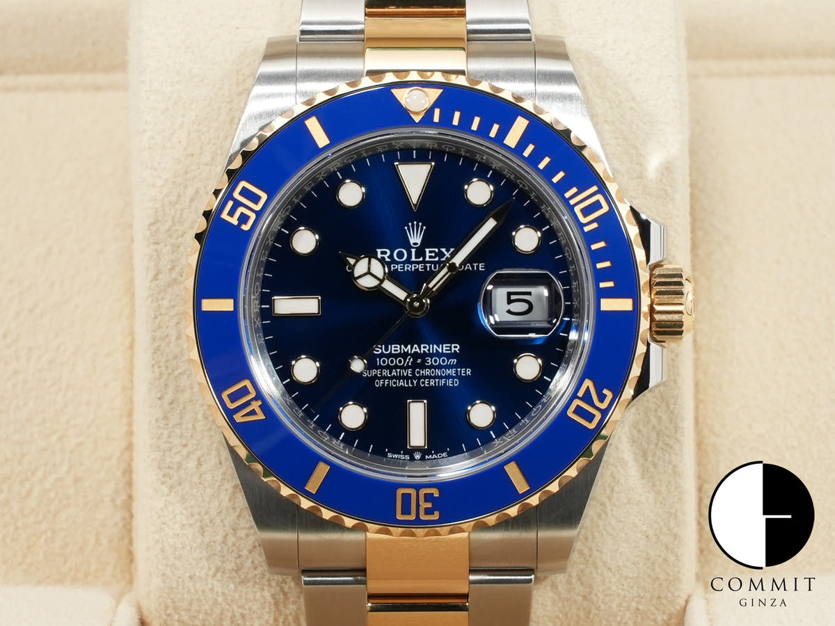 Rolex Submariner Date Ref. 126613LB Stainless Steel/Yellow Gold Blue Dial