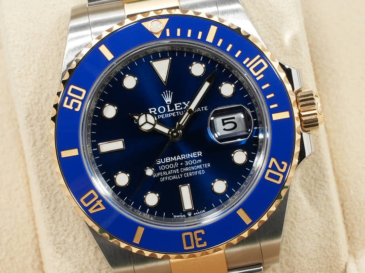 Rolex Submariner Date Ref. 126613LB Stainless Steel/Yellow Gold Blue Dial