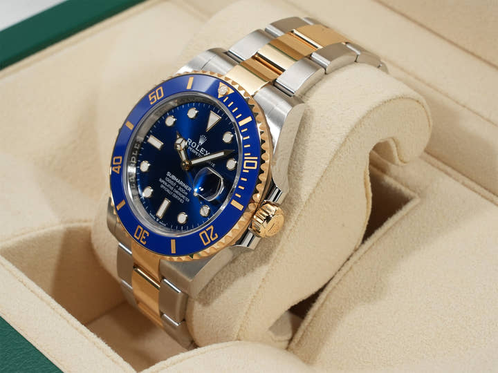 Rolex Submariner Date Ref. 126613LB Stainless Steel/Yellow Gold Blue Dial