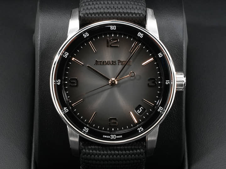 オーデマピゲ CODE 11.59 バイ オーデマ ピゲ Ref.15210CR.OO.A002CR.01 ホワイトゴールド/ピンクゴールド グレーラッカー文字盤