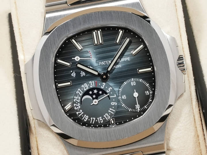 Patek Philippe Nautilus Petite Complication Ref. 5712/1A-001 Stainless Steel Blue Dial