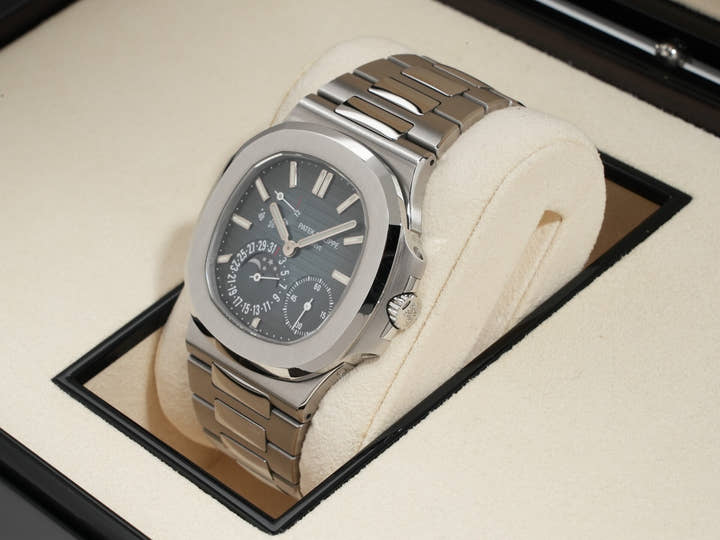 Patek Philippe Nautilus Petite Complication Ref. 5712/1A-001 Stainless Steel Blue Dial
