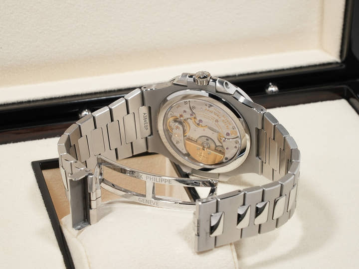 Patek Philippe Nautilus Petite Complication Ref. 5712/1A-001 Stainless Steel Blue Dial