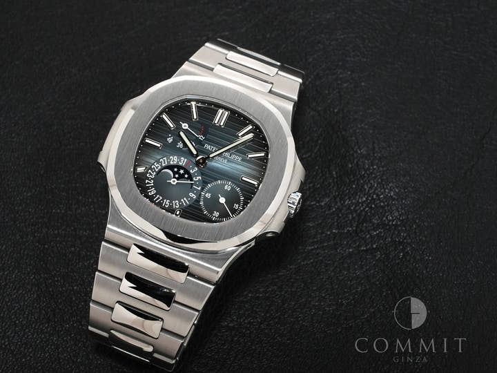 Patek Philippe Nautilus Petite Complication Ref. 5712/1A-001 Stainless Steel Blue Dial