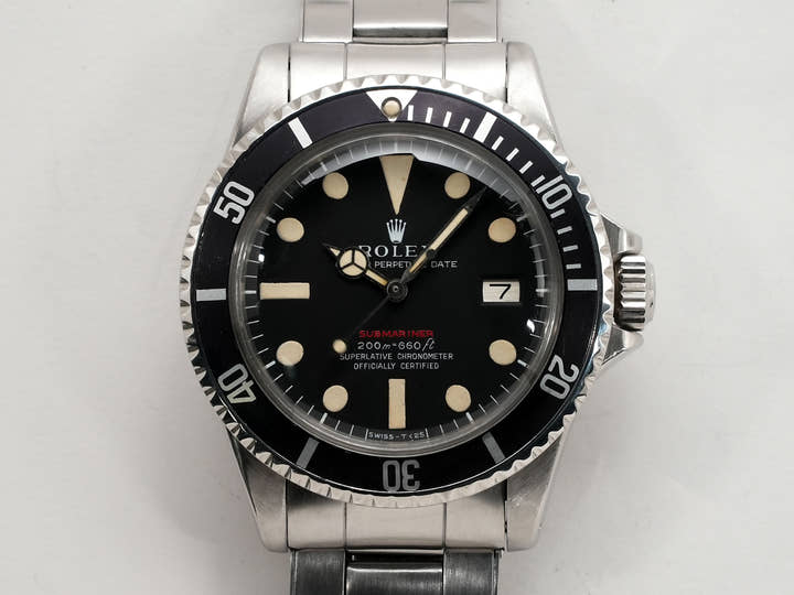 ロレックス サブマリーナー デイト Ref.1680 ステンレススチール ブラック文字盤