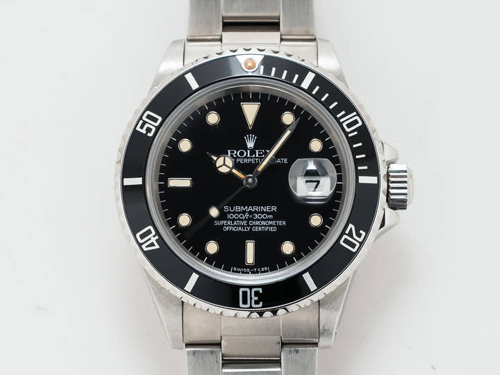 ロレックス サブマリーナー デイト Ref.16800 ステンレススチール ブラック文字盤