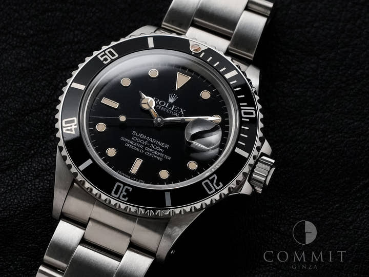 ロレックス サブマリーナー デイト Ref.16800 ステンレススチール ブラック文字盤