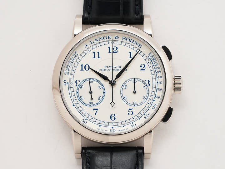 A. Lange & Söhne 1815 Chronograph Ref.414.026 Silver Dial Used 6i4f5jcc
