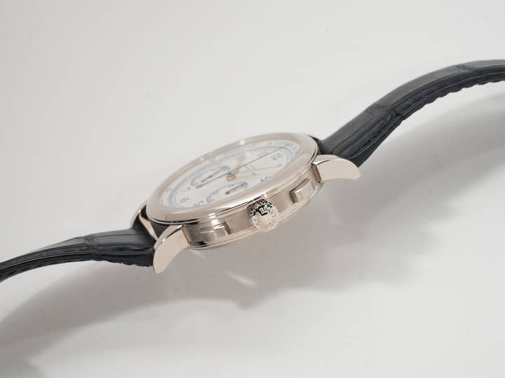 A. Lange & Söhne 1815 Chronograph Ref.414.026 Silver Dial Used 6i4f5jcc