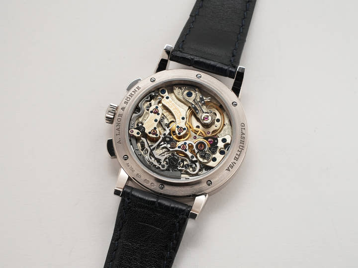 A. Lange & Söhne 1815 Chronograph Ref.414.026 Silver Dial Used 6i4f5jcc