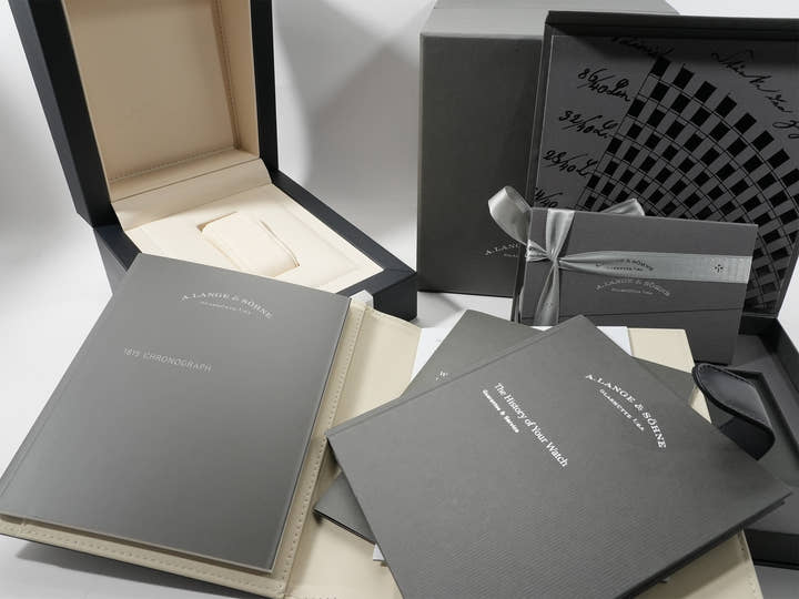 A. Lange & Söhne 1815 Chronograph Ref.414.026 Silver Dial Used 6i4f5jcc