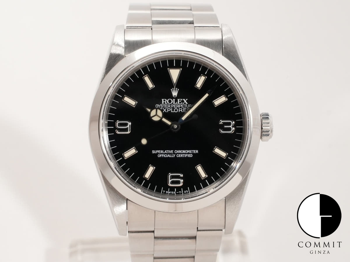 Rolex Explorer I Ref. 14270 Stainless Steel Black Dial