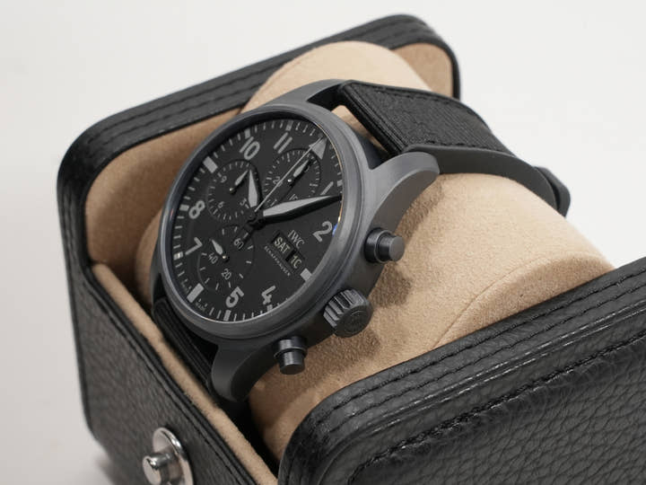 IWC パイロット ウォッチ クロノグラフ トップガン セラタニウム Ref.IW388106 ブラック文字盤 未使用 zri5c3pc