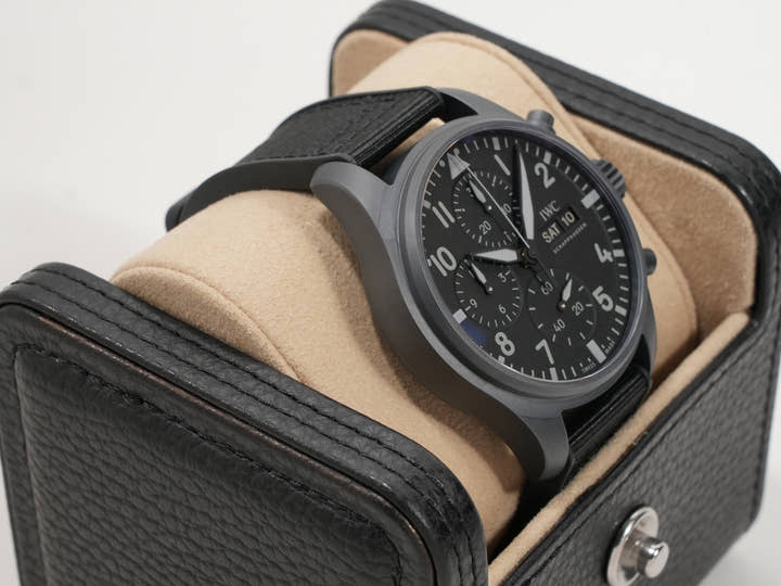 IWC パイロット ウォッチ クロノグラフ トップガン セラタニウム Ref.IW388106 ブラック文字盤 未使用 zri5c3pc