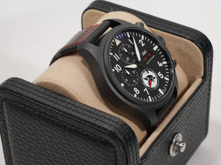 IWC パイロットウォッチ クロノグラフ トップハッターズ Ref.IW389108 ブラック文字盤 未使用 nagpmgdw