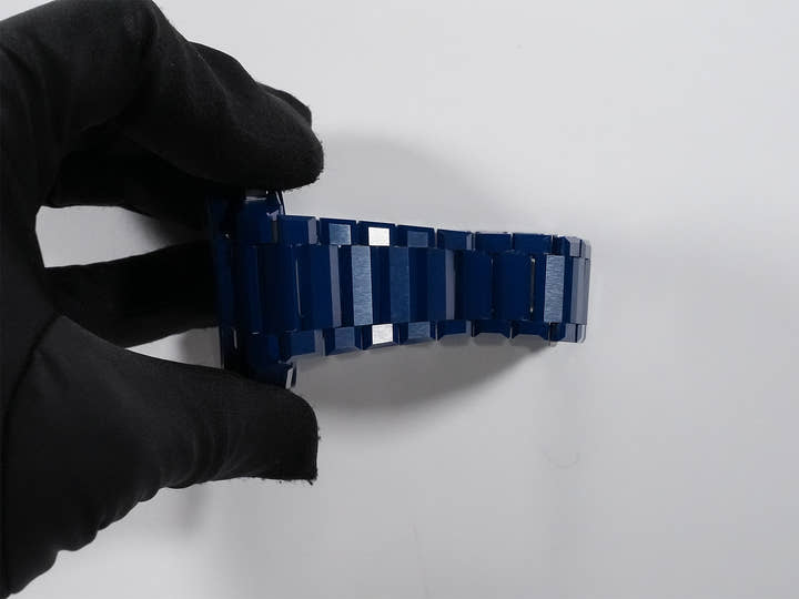 ウブロ ビッグバン インテグレーテッド ブルーセラミック Ref.451.EX.5123.EX スケルトン文字盤 美中古 62cikfcz