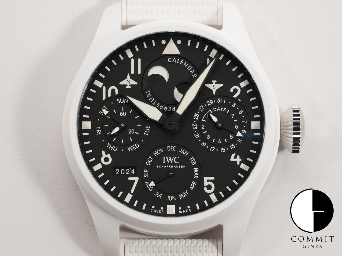 IWC ビッグパイロットウォッチ パーペチュアルカレンダー トップガン レイクタホ Ref.IW503008 ブラック文字盤 未使用 aibgcfbe