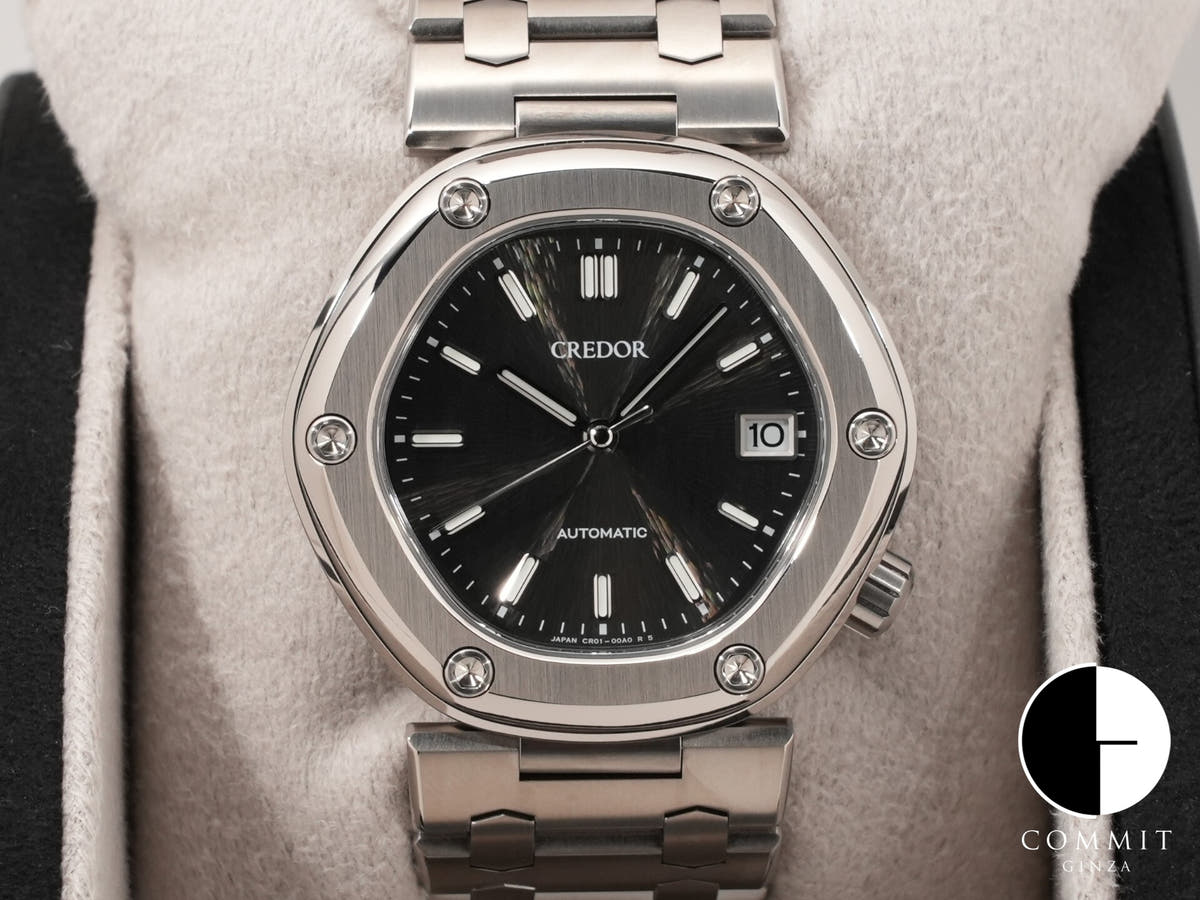 セイコー クレドール ロコモティブ Ref.GCCR999 ブラック文字盤 未使用 jgcgzp2w