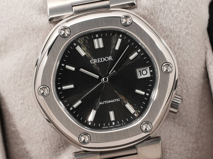 セイコー クレドール ロコモティブ Ref.GCCR999 ブラック文字盤 未使用 jgcgzp2w