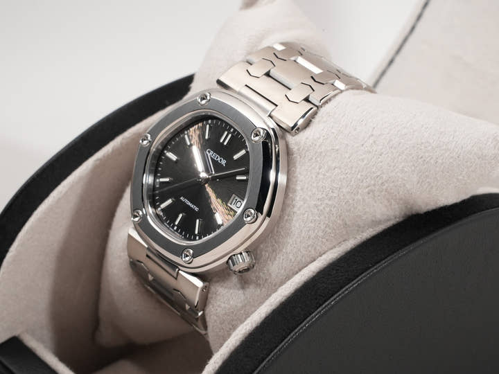 セイコー クレドール ロコモティブ Ref.GCCR999 ブラック文字盤 未使用 jgcgzp2w