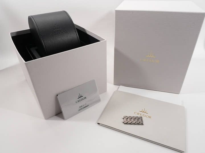 セイコー クレドール ロコモティブ Ref.GCCR999 ブラック文字盤 未使用 jgcgzp2w