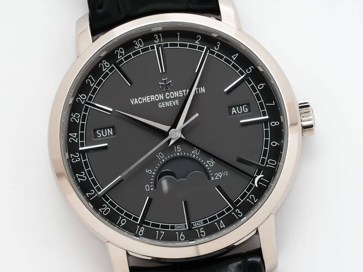 Vacheron Constantin Traditionnelle Complete Calendar Ref. 4010T/000G-B740 18K White Gold Gray Dial Excellent Condition zgh9u2j2