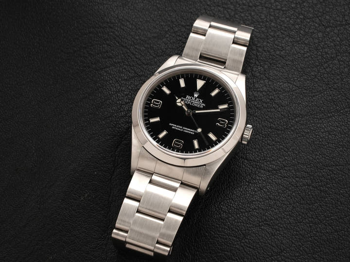 Rolex Explorer I Ref. 14270 Stainless Steel Black Dial