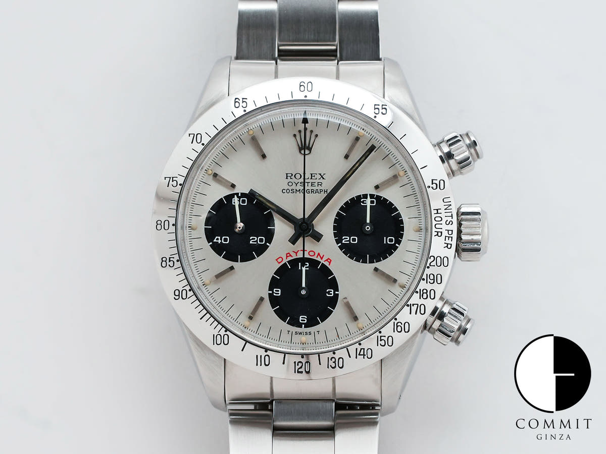 ロレックス デイトナ Ref.6265 ステンレススチール シルバー文字盤