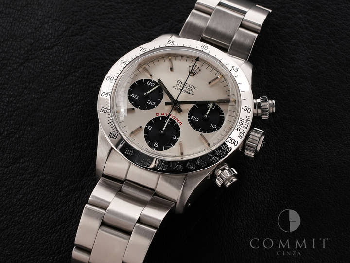 ロレックス デイトナ Ref.6265 ステンレススチール シルバー文字盤