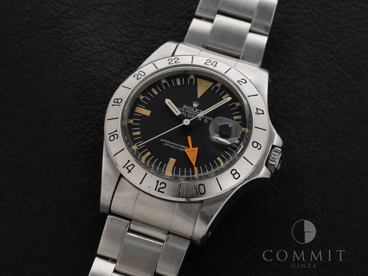 Rolex Explorer II Ref. 1655 Stainless Steel Black Dial