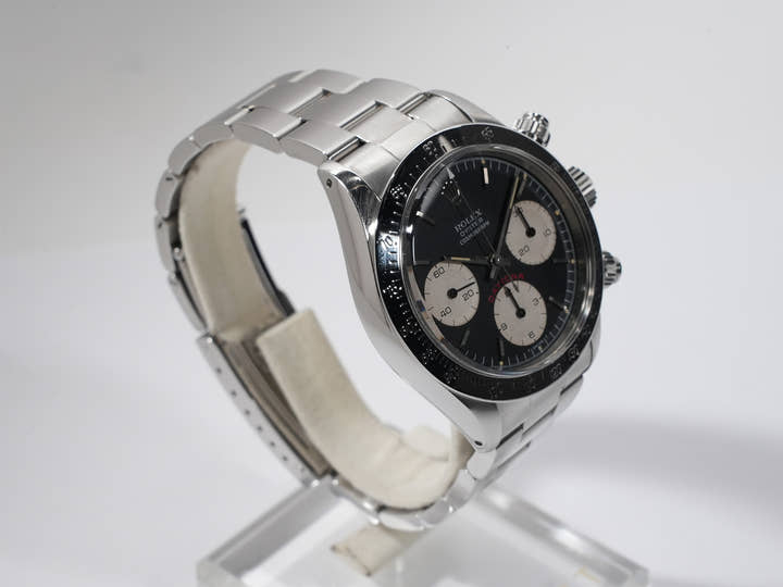 ロレックス デイトナ Ref.6265 ステンレススチール ブラック文字盤