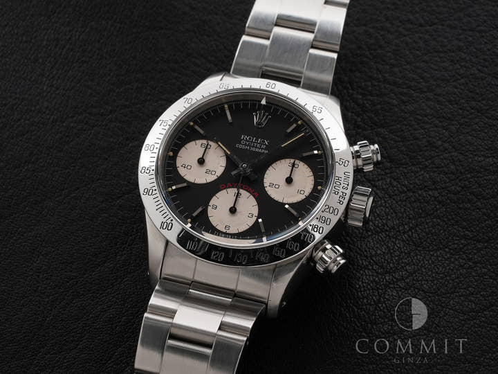 ロレックス デイトナ Ref.6265 ステンレススチール ブラック文字盤