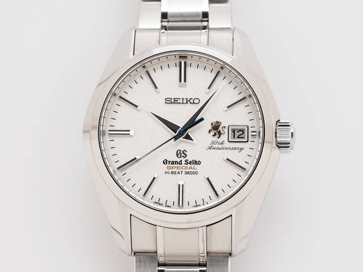 グランドセイコー 50周年記念 Ref.SBGH015 SS シルバー文字盤 中古 s6xae3ke