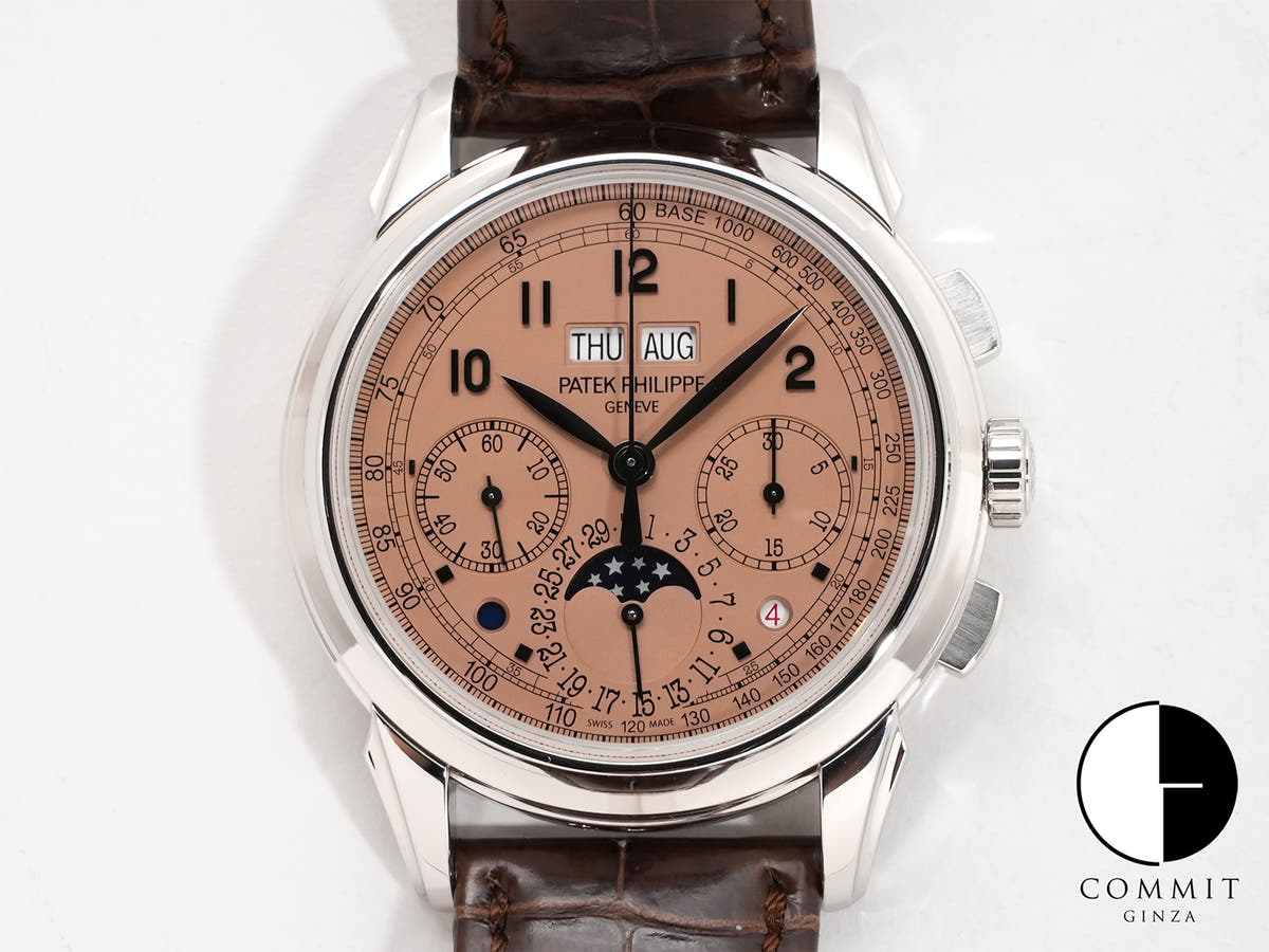 パテックフィリップ パーペチュアルカレンダー クロノグラフ Ref.5270P-001 プラチナ ゴールデンオパーリン文字盤