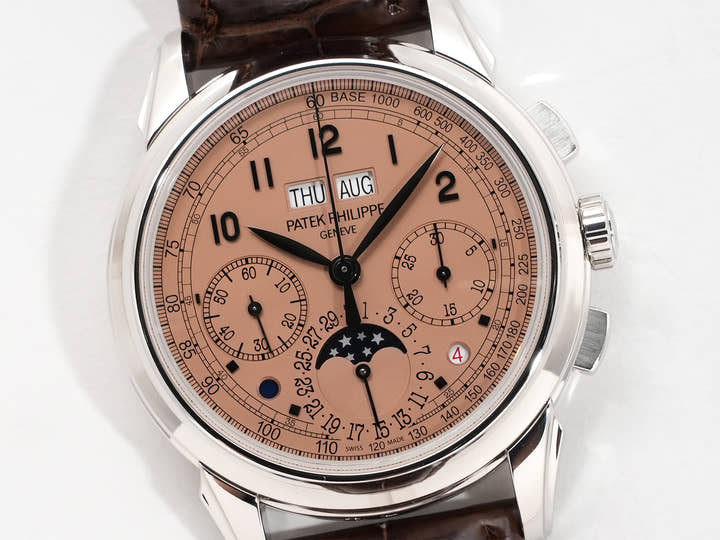 パテックフィリップ パーペチュアルカレンダー クロノグラフ Ref.5270P-001 プラチナ ゴールデンオパーリン文字盤