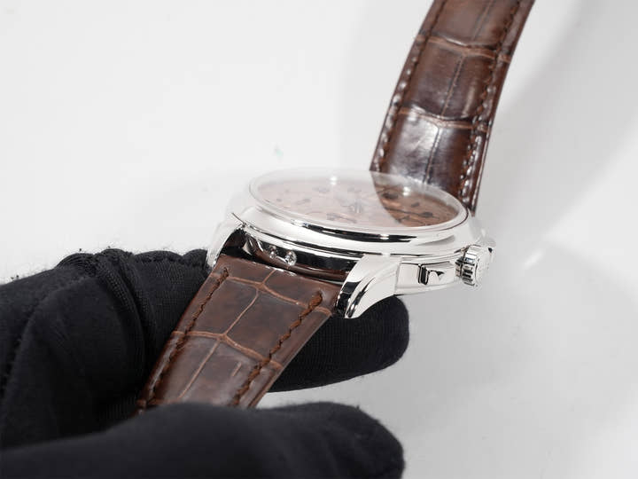 パテックフィリップ パーペチュアルカレンダー クロノグラフ Ref.5270P-001 プラチナ ゴールデンオパーリン文字盤