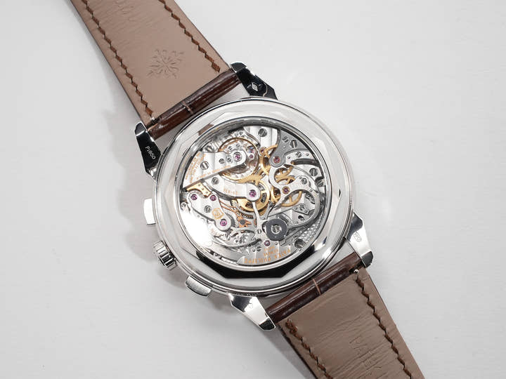 パテックフィリップ パーペチュアルカレンダー クロノグラフ Ref.5270P-001 プラチナ ゴールデンオパーリン文字盤