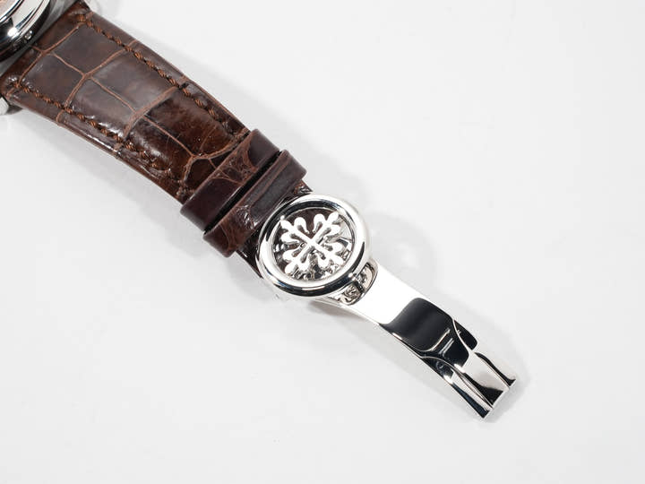 パテックフィリップ パーペチュアルカレンダー クロノグラフ Ref.5270P-001 プラチナ ゴールデンオパーリン文字盤