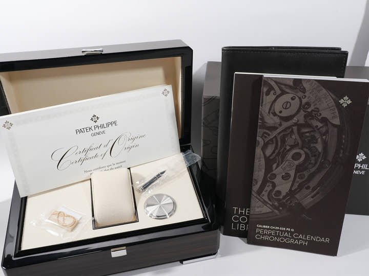 パテックフィリップ パーペチュアルカレンダー クロノグラフ Ref.5270P-001 プラチナ ゴールデンオパーリン文字盤