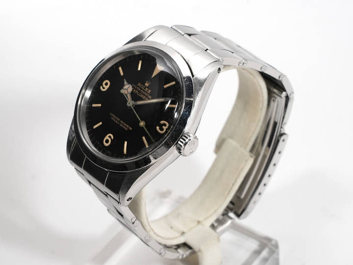 ロレックス エクスプローラーI Ref.1016 ステンレススチール ブラック文字盤